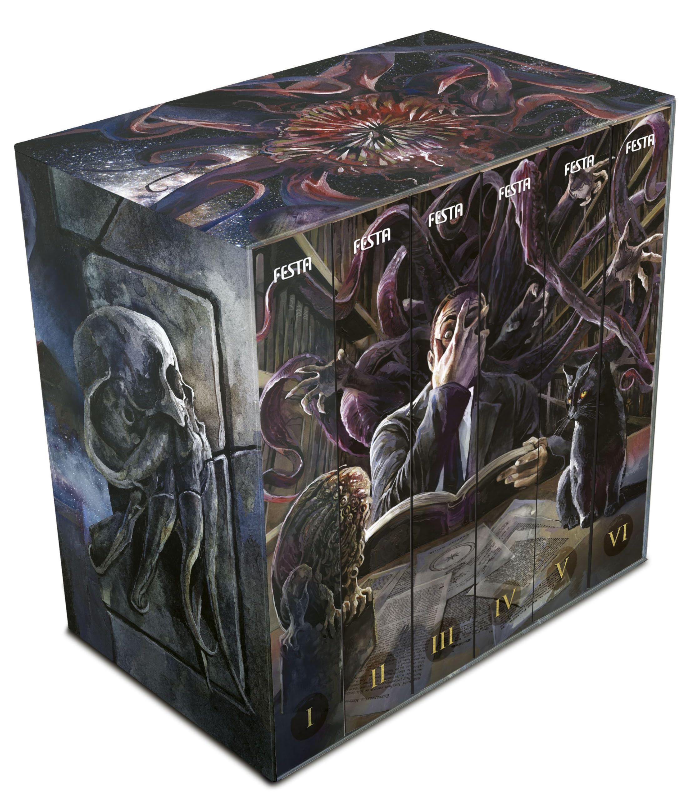 Festa Verlag H. P. Lovecraft - Das Gesamtwerk im Schuber: Sämtliche Erzählungen und Zusammenarbeiten