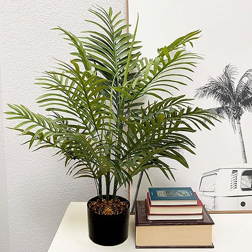 Miniatura 2 de Admired By Nature Palmera artificial, paquete de 2, paquete doble, 2 unidades