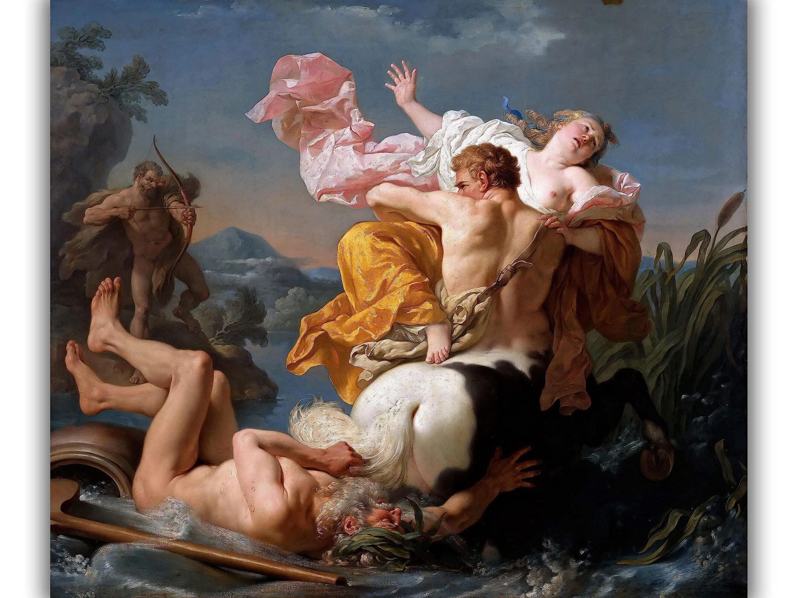 Amazon.com: The Abduction of Deianira by the Centaur Nessus by