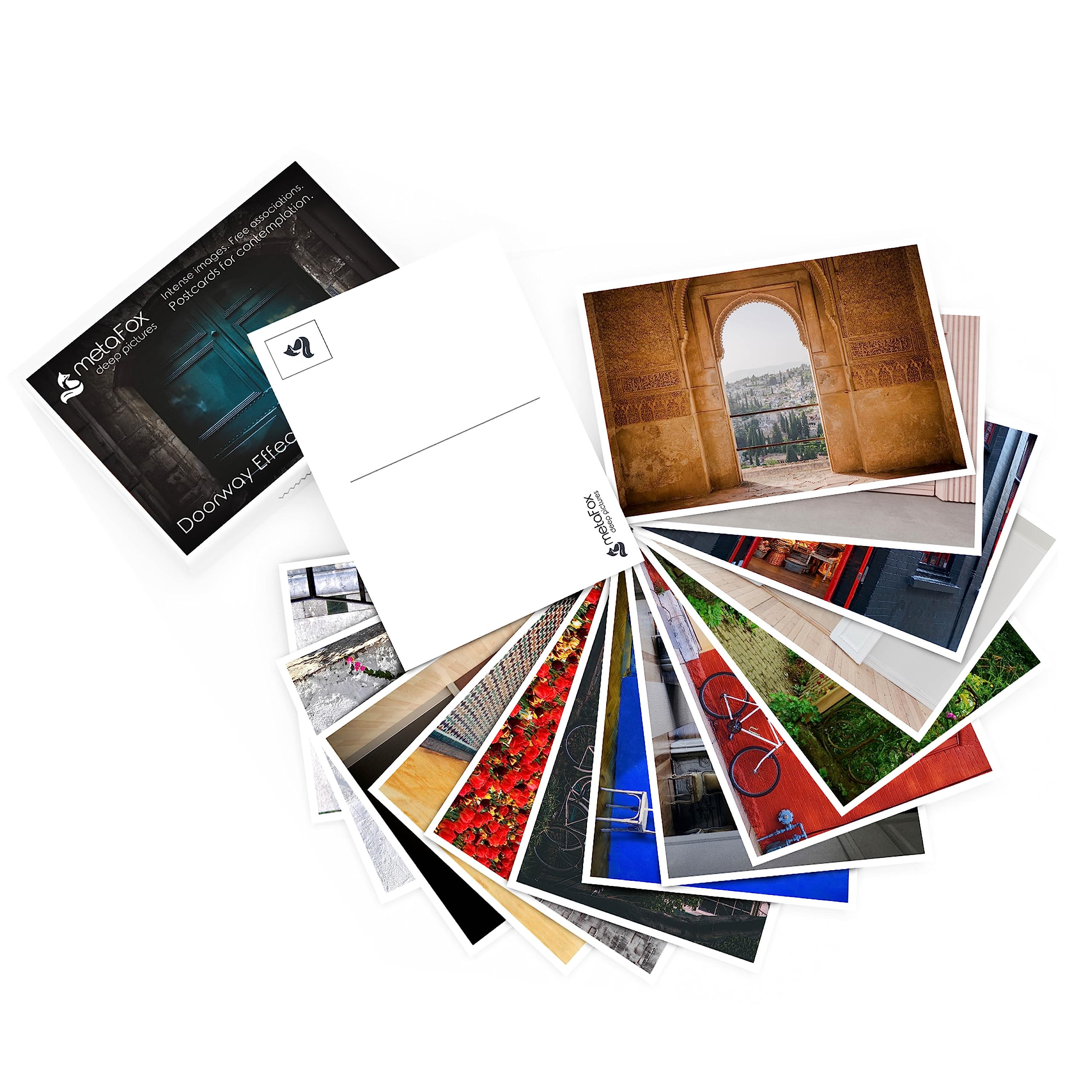 metaFox Coaching Postcards - Doorway Effect - 52 Cards to Spark Meaningful Conversations and Connections in Coaching and Therapy