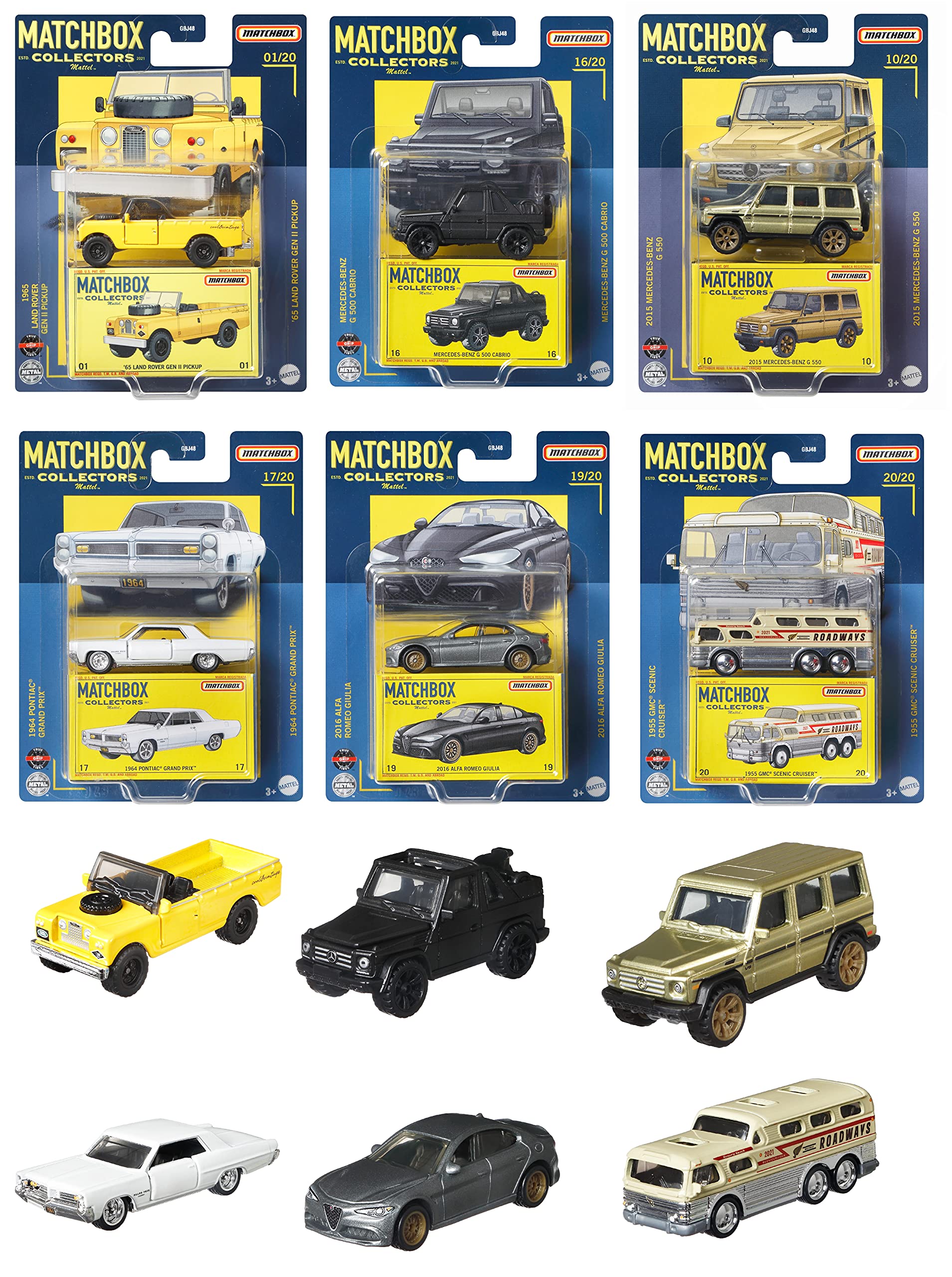 MATCHBOX SUPERFAST 50th Anniversary Assortment