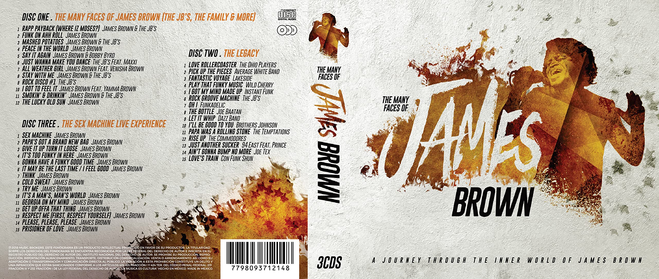 Many Faces Of James Brown