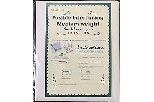 MAROBEE Premium Non-Woven Interfacing for Enhanced Sewing and Quilting Projects