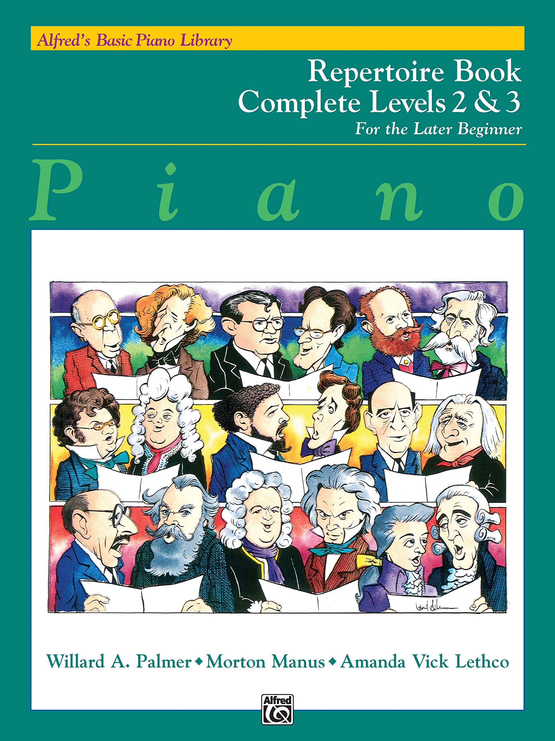 Alfred's Basic Piano Library : Repertoire Book Complete Levels 2&3