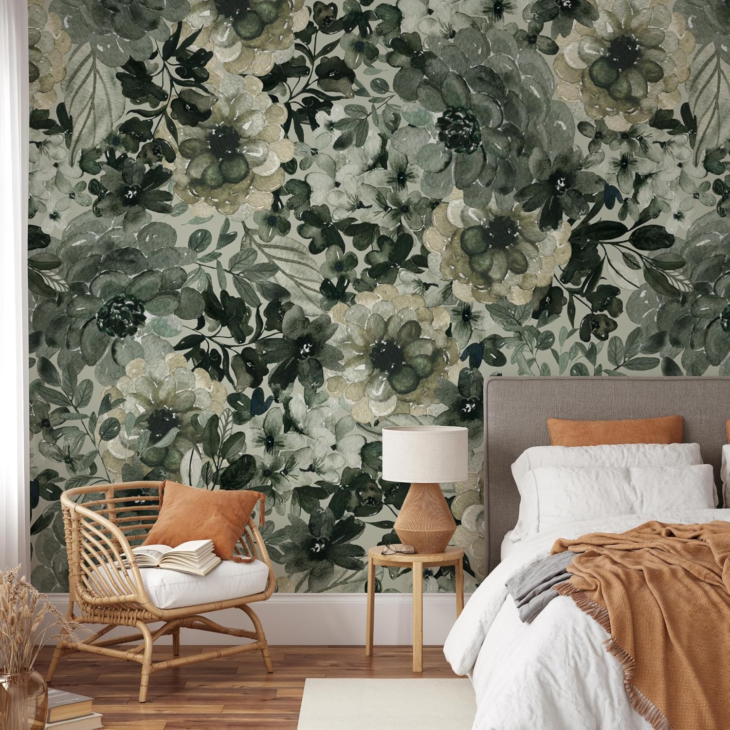 Amazon.com: Wall Blush Forever and Always - Sage Green Olive Green ...