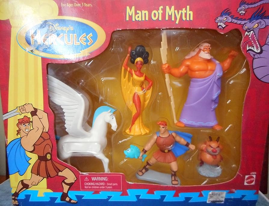 Disney's Hercules Man of Myth Playset : Amazon.co.uk: Outlet
