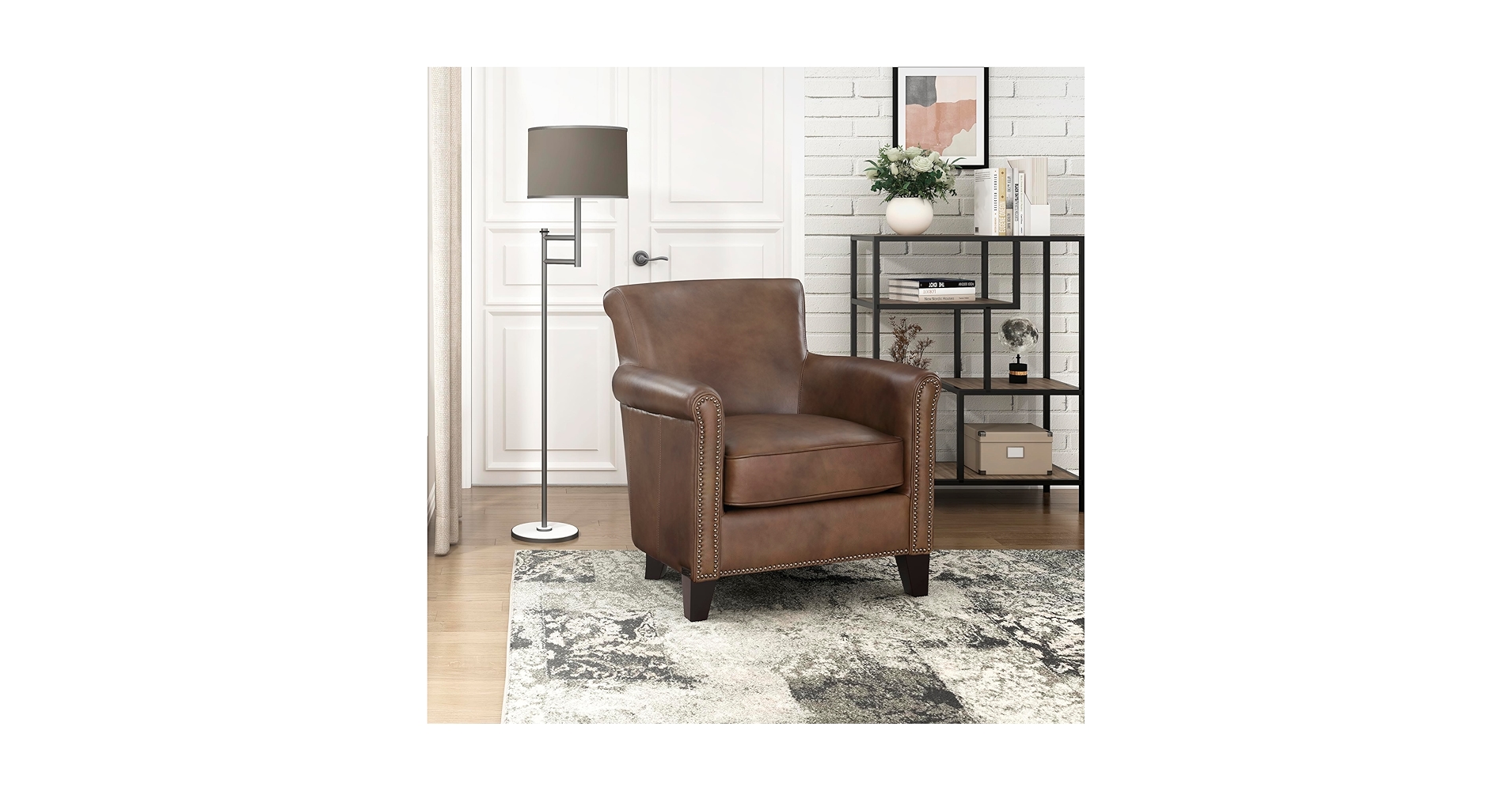 Amazon.com: Lexicon 100% Top Grain Genuine Leather Chair