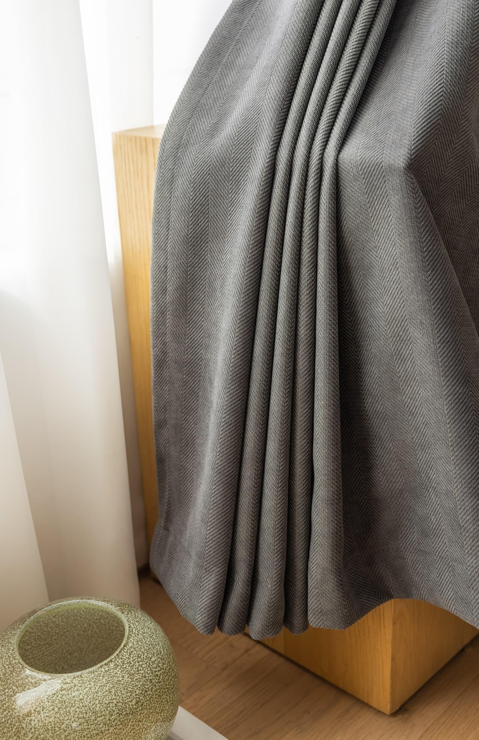 Amazon.com: Whoiy 63 Inches Blackout Curtains Solid Color, 2 Panel
