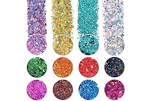 Licool Chunky Glitter for Snow Globe Tumblers