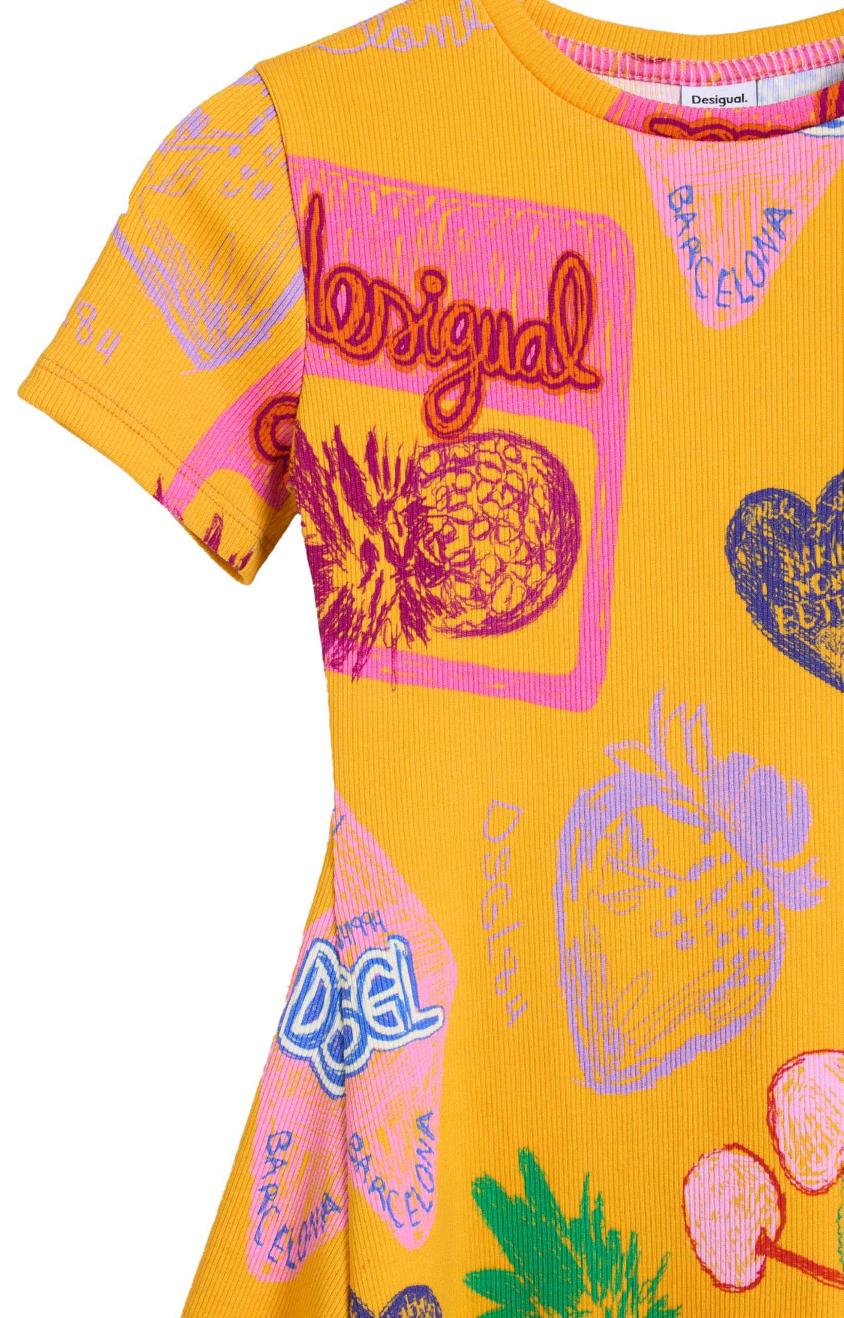 Desigual Vest_dsgl Dress Niñas
