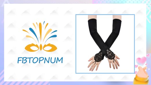 Fingerlose Satin-Handschuhe Schwarz – Elegante Opernhandschuhe Für Partys & Events