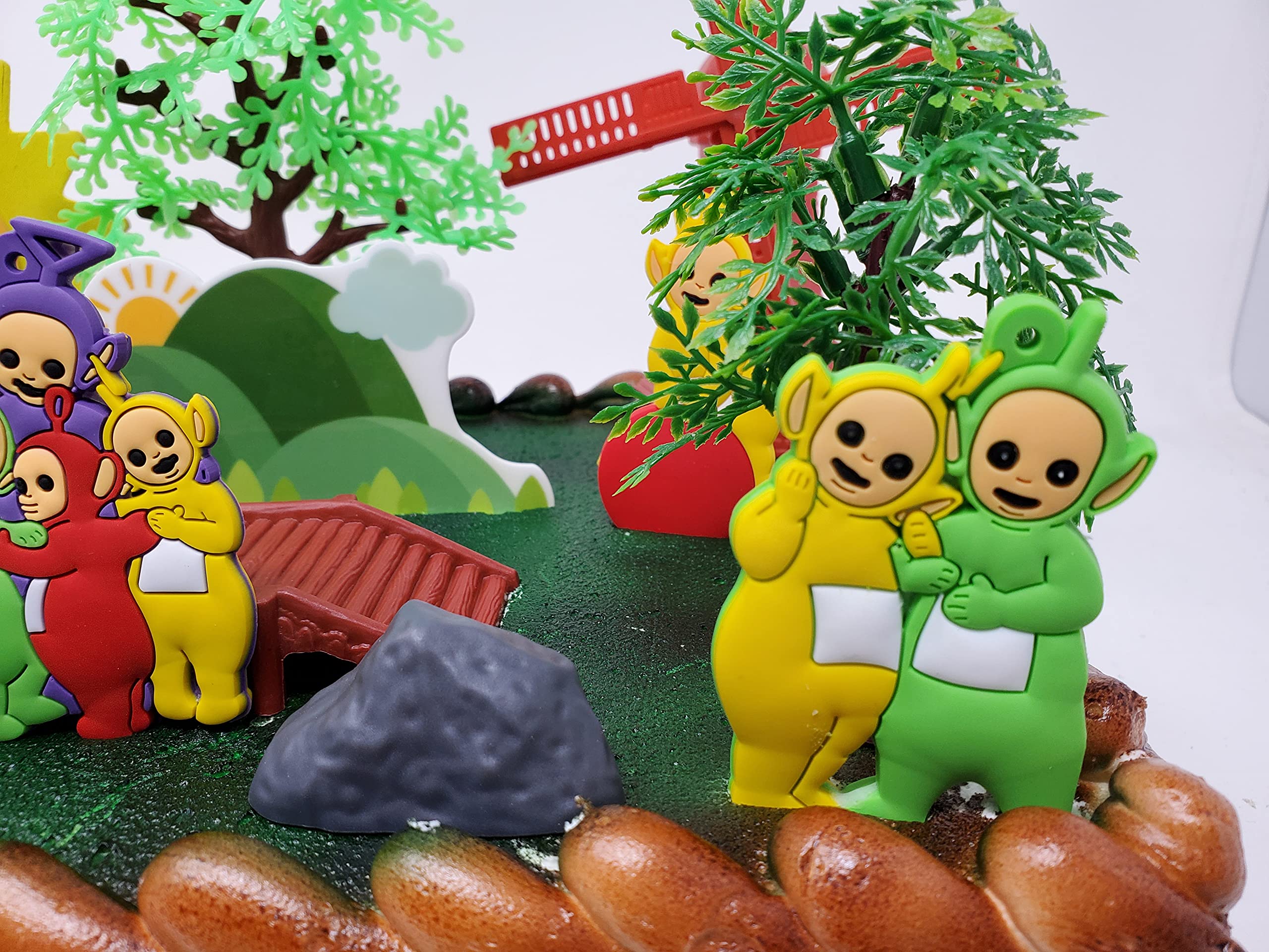 Buy Teletubbies Cake Topper Set Featuring Po, Dipsy, Lala, Tinky Winky