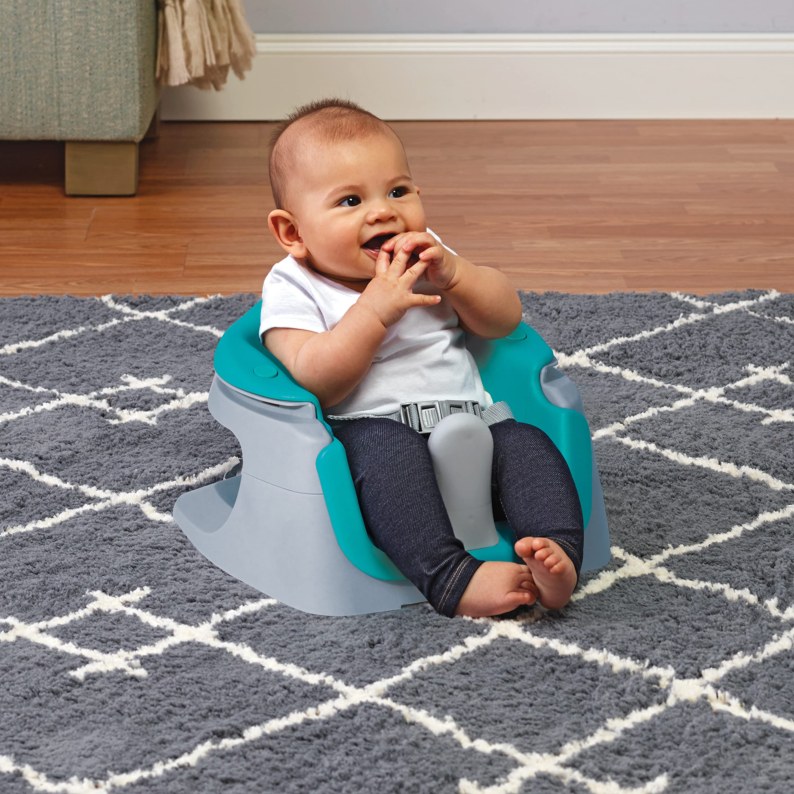 Summer Infant Podwyższenie siedzenia Superseat 4 w 1, siedzisko z tacą i zabawkami, booster dla małych dzieci,