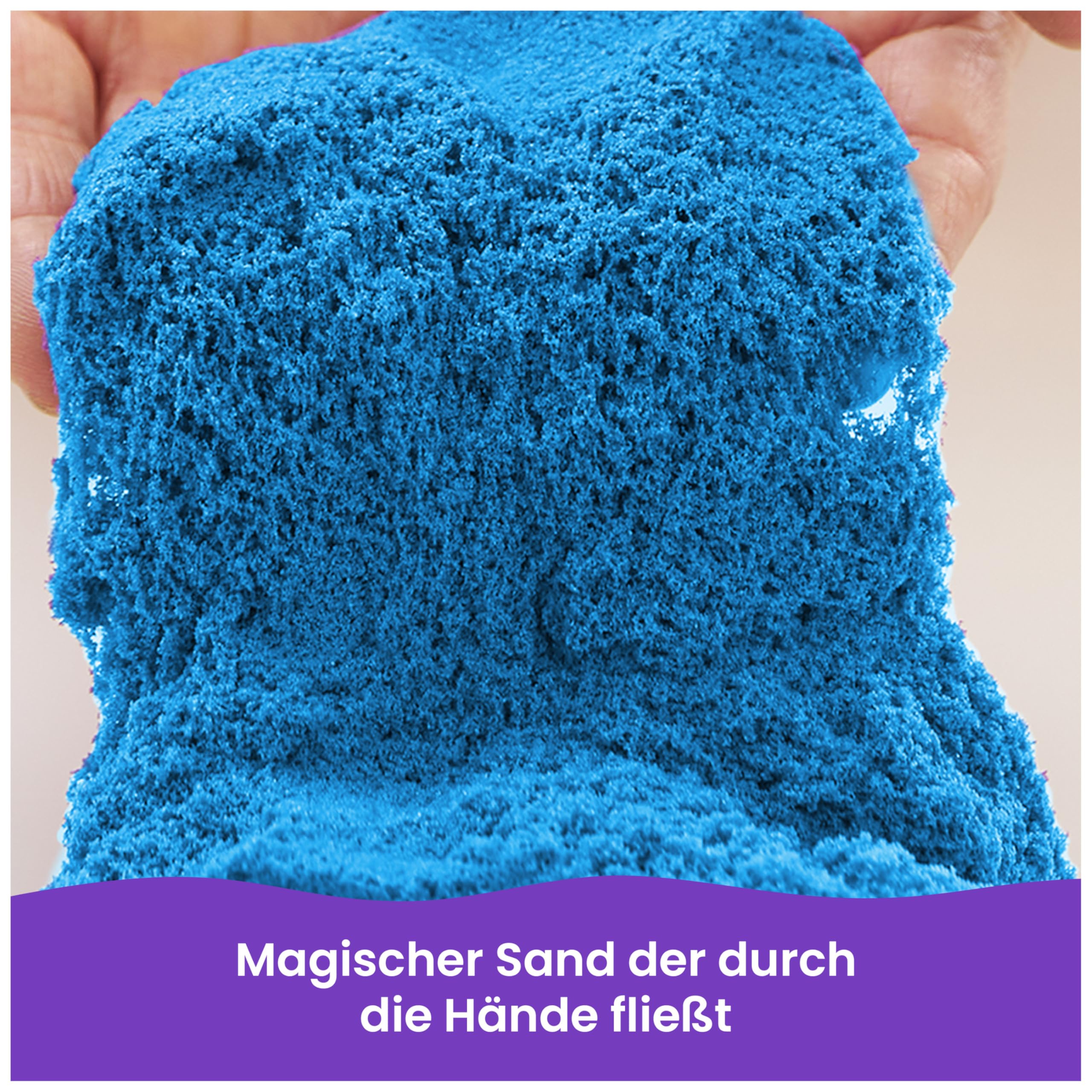 Kinetischer Sand: Kreativer Bauspaß für Kinder ohne Schmutz im Kinderzimmer.