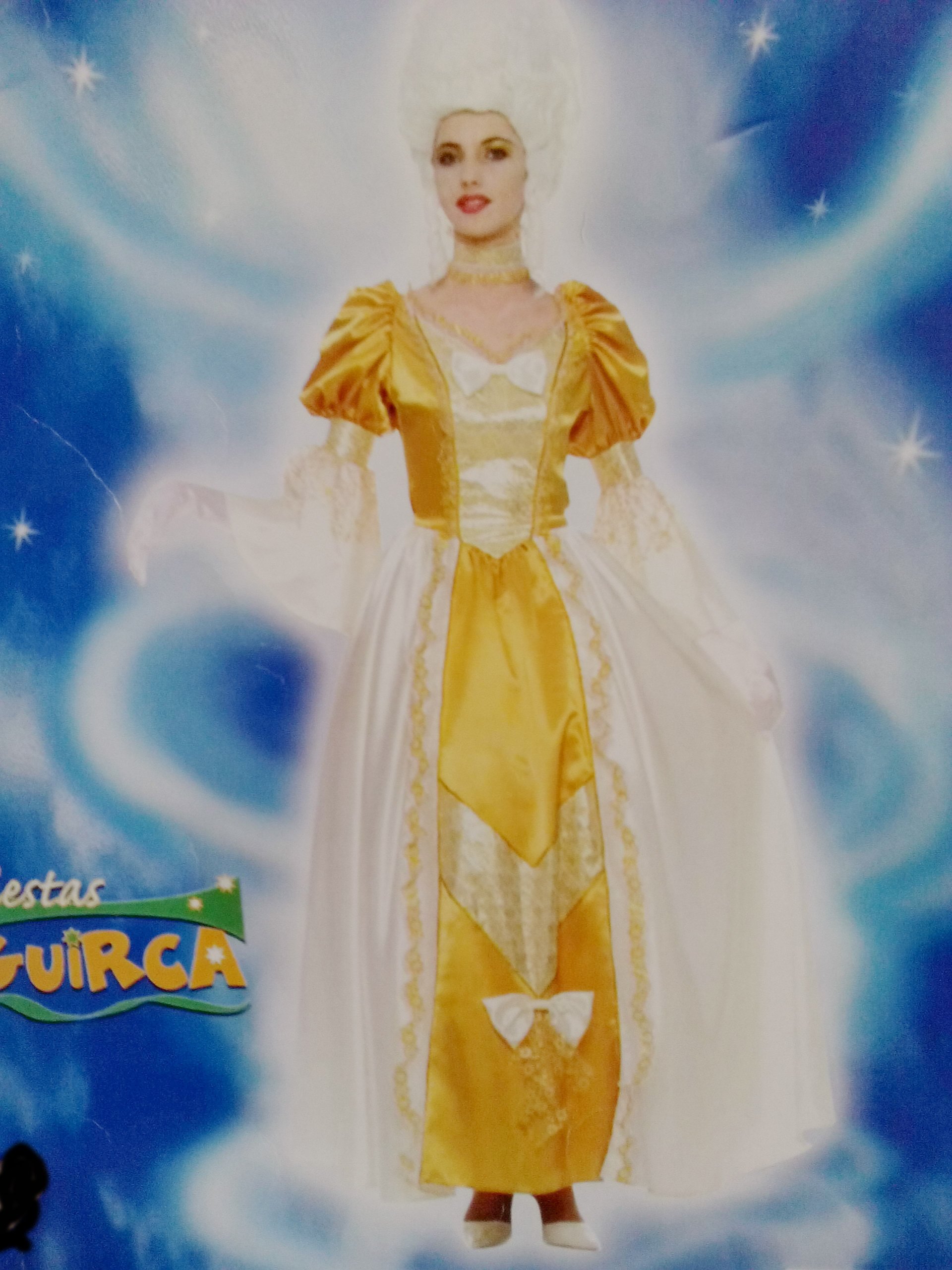 Guirca Disfraz de Marquesa. Talla única de Mujer. (42/44).