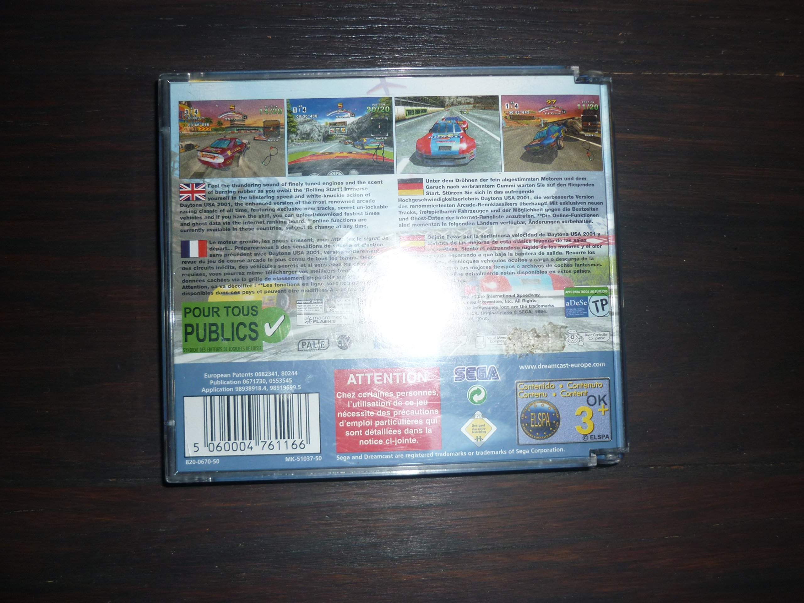 Daytona Usa 2001