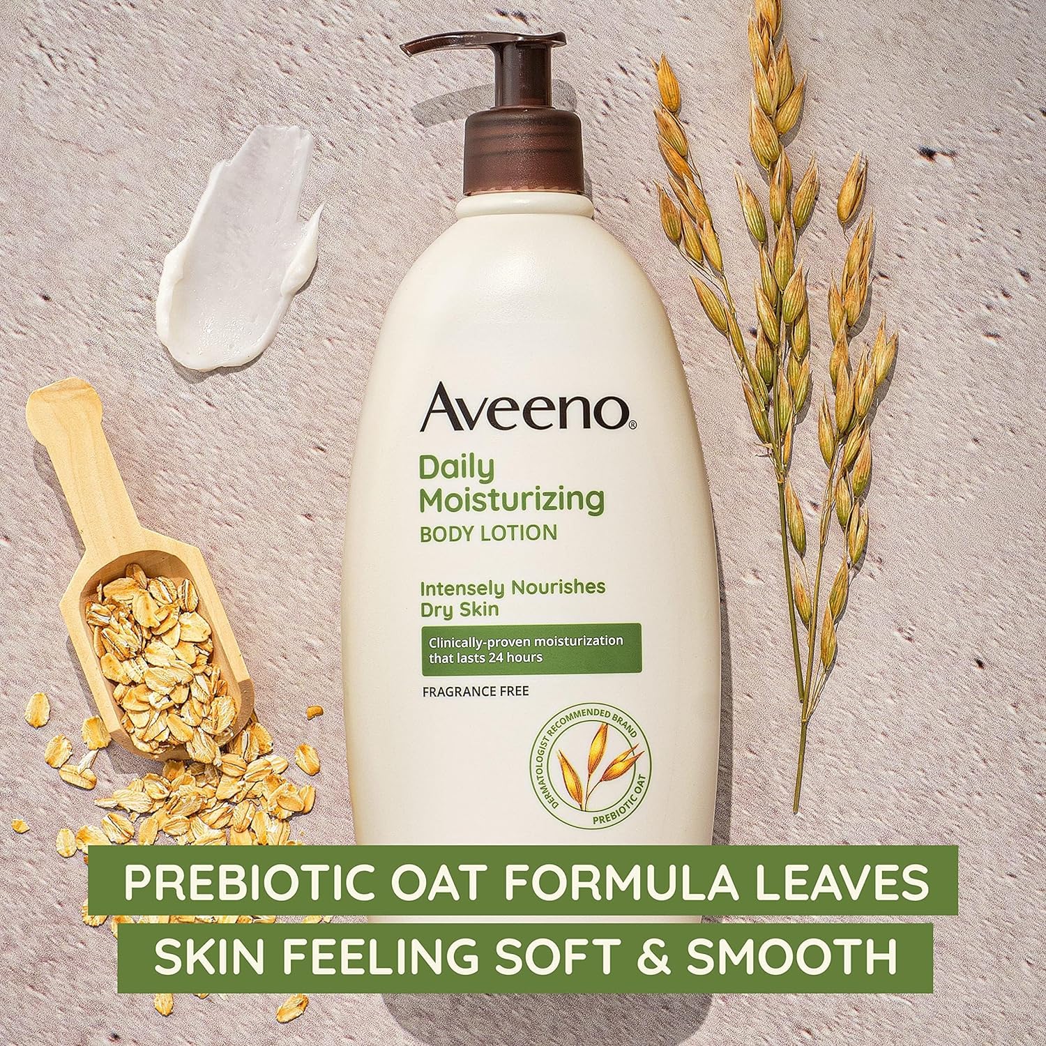 Aveeno, Active Naturals, Daily Moisturizing Lotion, Fragrance Free, 12 fl oz (354 ml) - 2pc