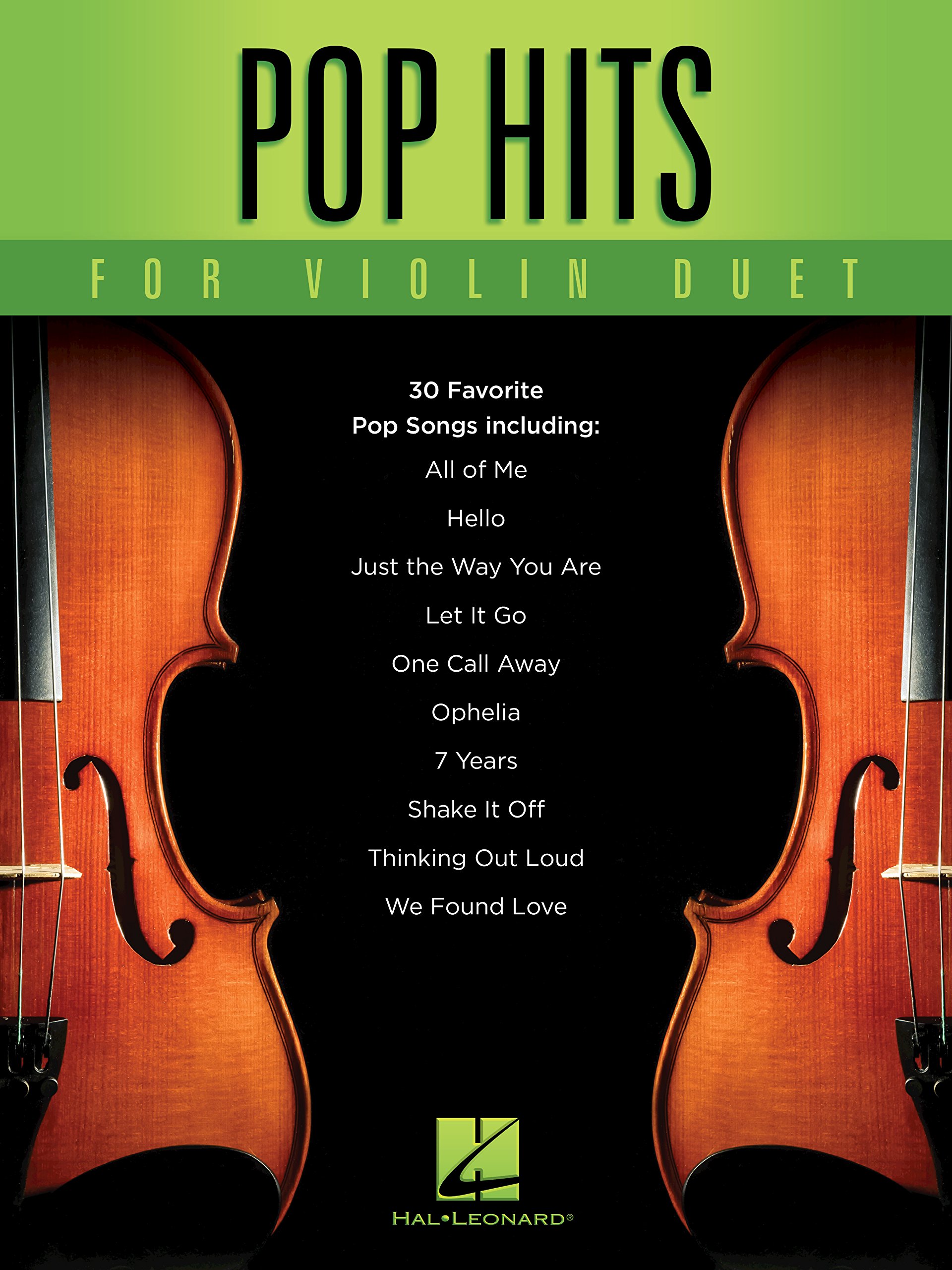 Pop Hits for Violin Duet livre pour jouer entre amis à la maison