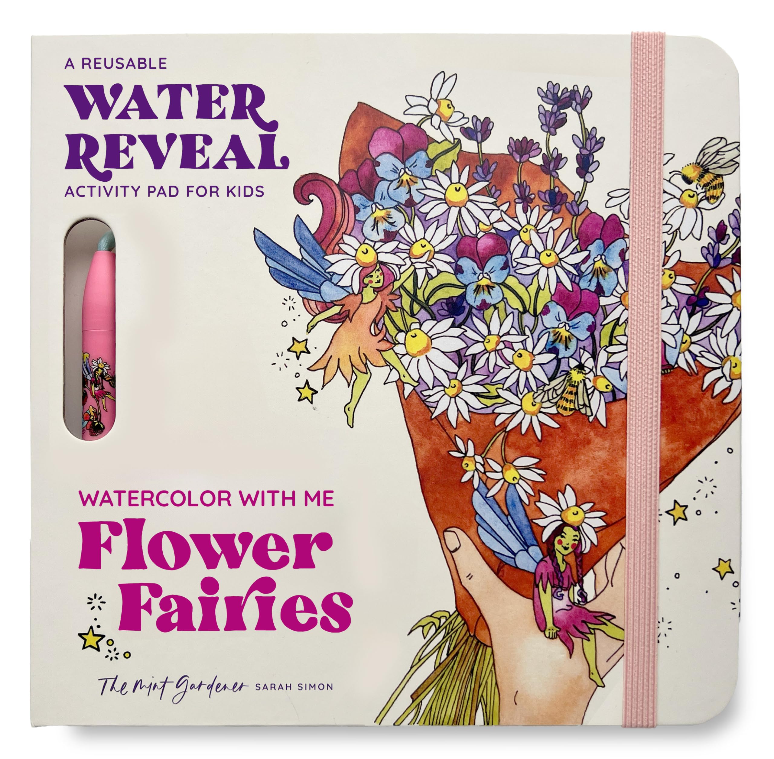 Watercolor With Me: Flower Fairies by Sarah Simon,  Paige Tat... - 9781963183467