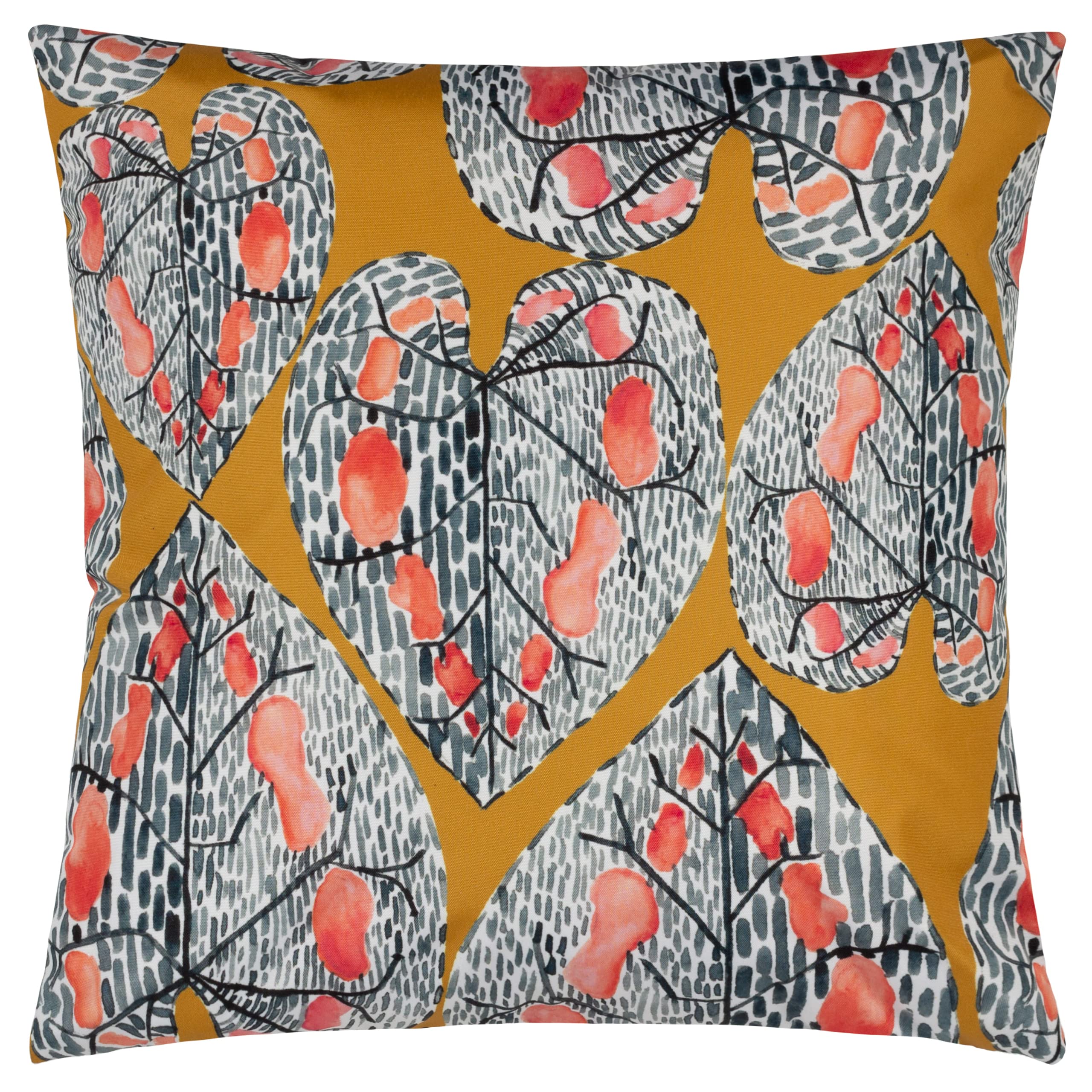 furn. Wylder Tropics Ebon Wilds Mahari Polyester Filled Outdoor Cushion