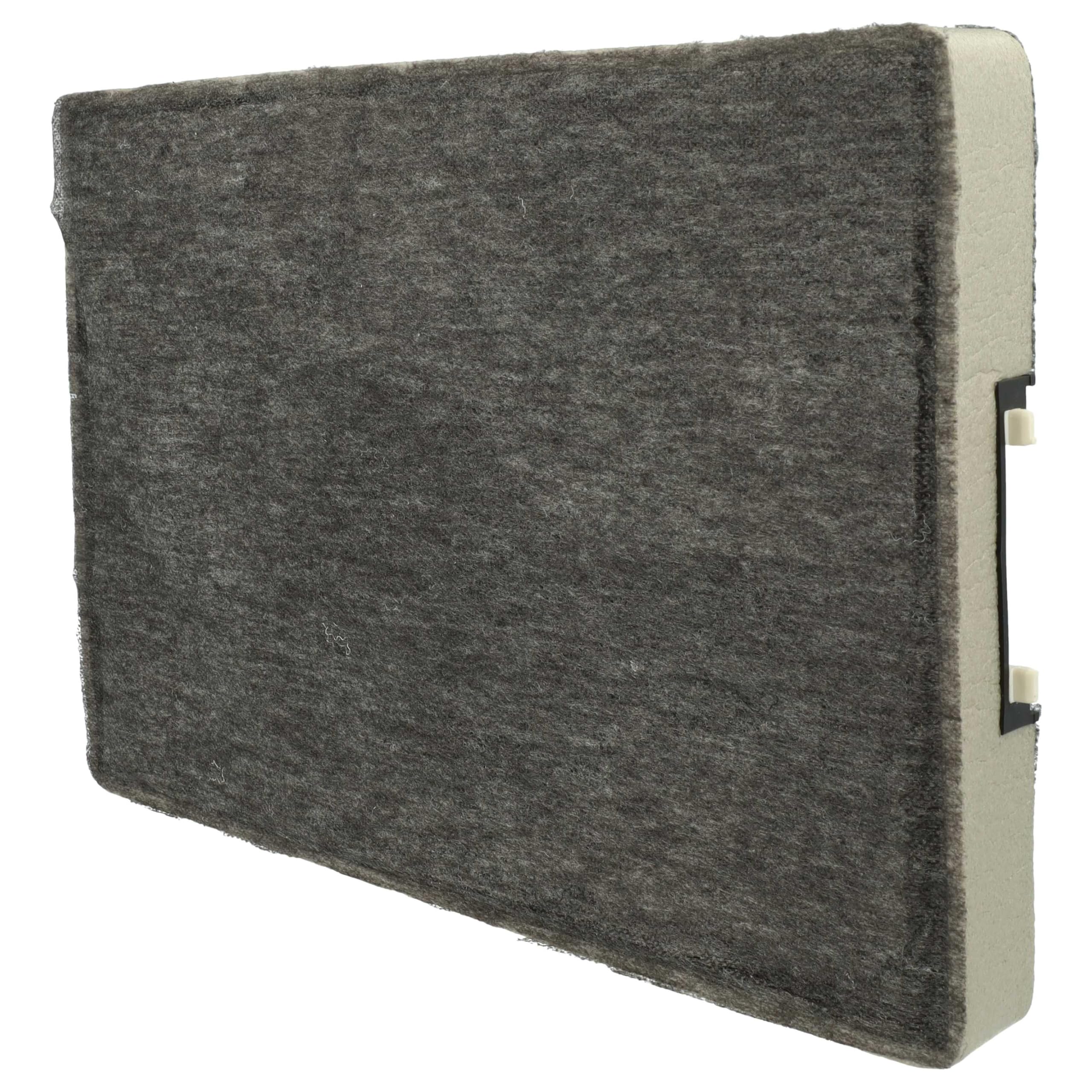 vhbw 2x Aktivkohlefilter Ersatz für Miele 3284680 | 3284681, 3284682, 8011222, 8049726, DKF6 für Dunstabzugshaube - 30 x 21,5 x 3 cm
