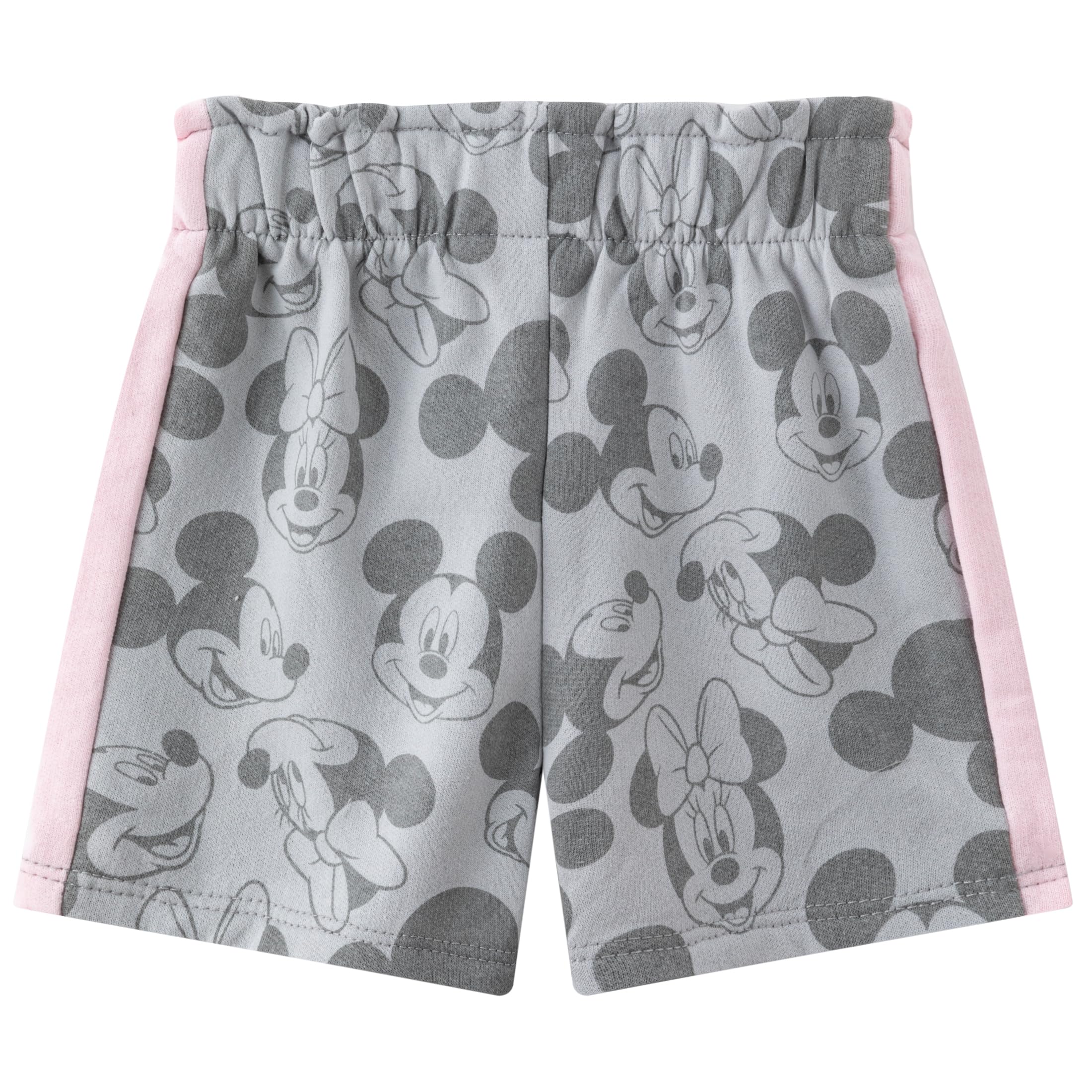 Disney Minnie Mouse - Paquete de 2 pantalones cortos para niñas pequeñas y grandes