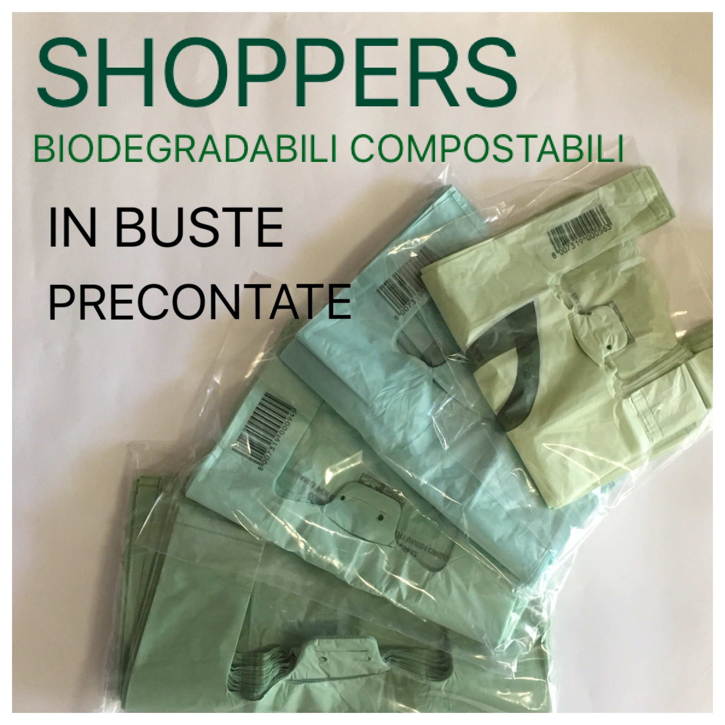 50 CESTINI FRUTTA 1KG CON MANICO CONTENITORI IN PLASTICA PER ORTOFRUTTA + 50 SHOPPERS BIODEGRADABILI COMPOSTABILI 30x60 MAXI KIT ORTOFRUTTA CESTELLO VASCHETTA FRUTTA