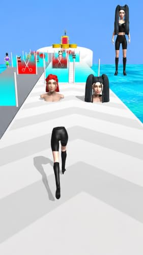 Construisez un jeu d'habillage de reine de la mode: construisez une tenue de défi de relooking de mode sur les podiums de la reine, courez la course 3d - queen construisez une bataille de mode – vue 5