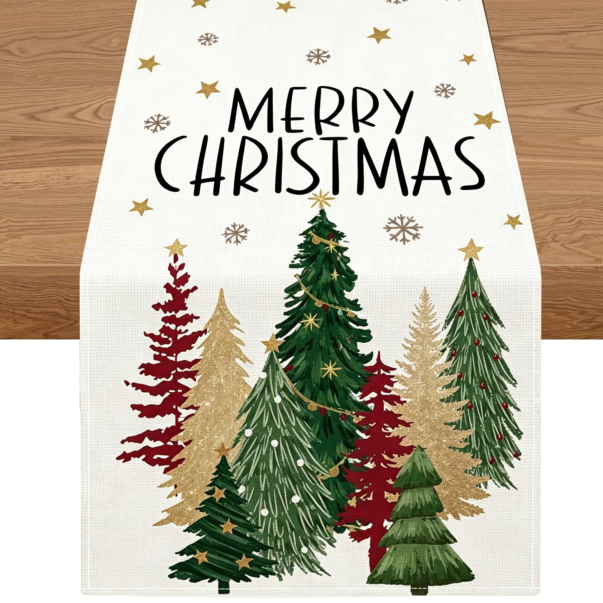 Christmas Table Runner for Dining, Christmas Table Decoration Xmas Decor