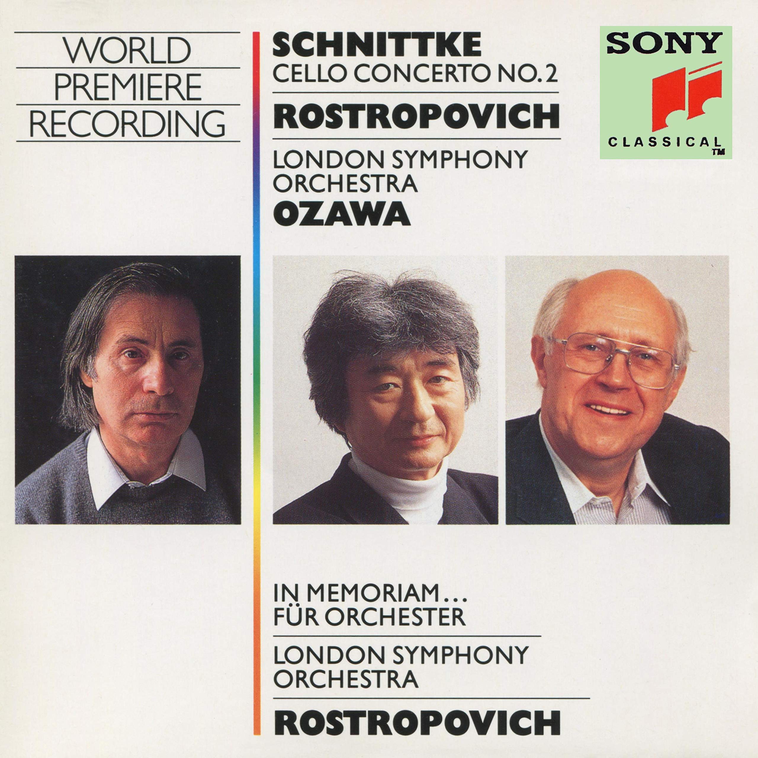 Schnittke: Cello Concerto No.2 [Audio CD]