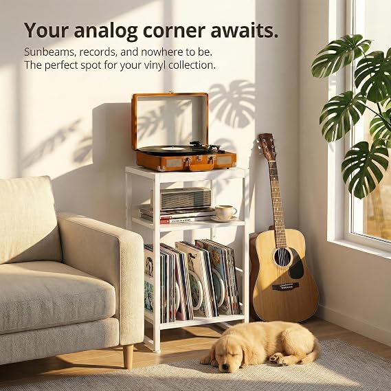 Record Player Stand, 28 H