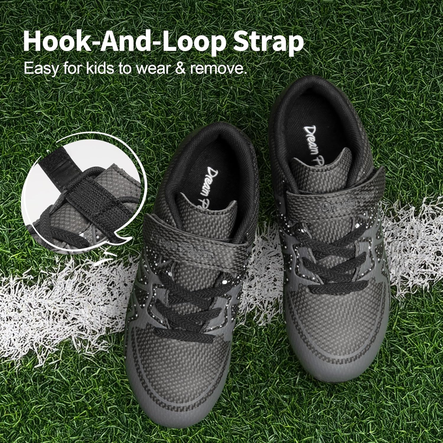 DREAM PAIRS Boys Girls Soccer Cleats Kids Youth Multi Ground Outdoor Football Shoes for Little/Big Kid - Image 8