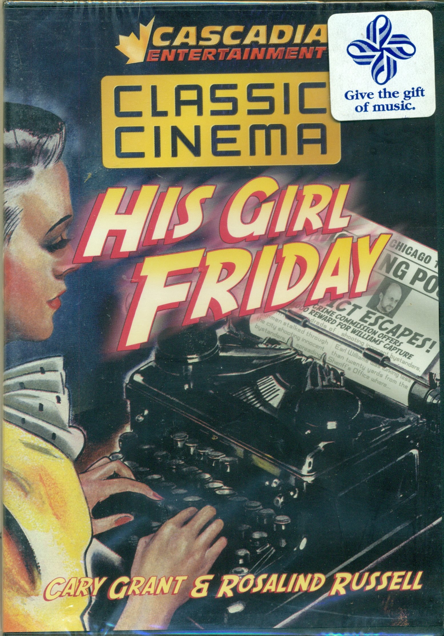 His Girl Friday [DVD]
