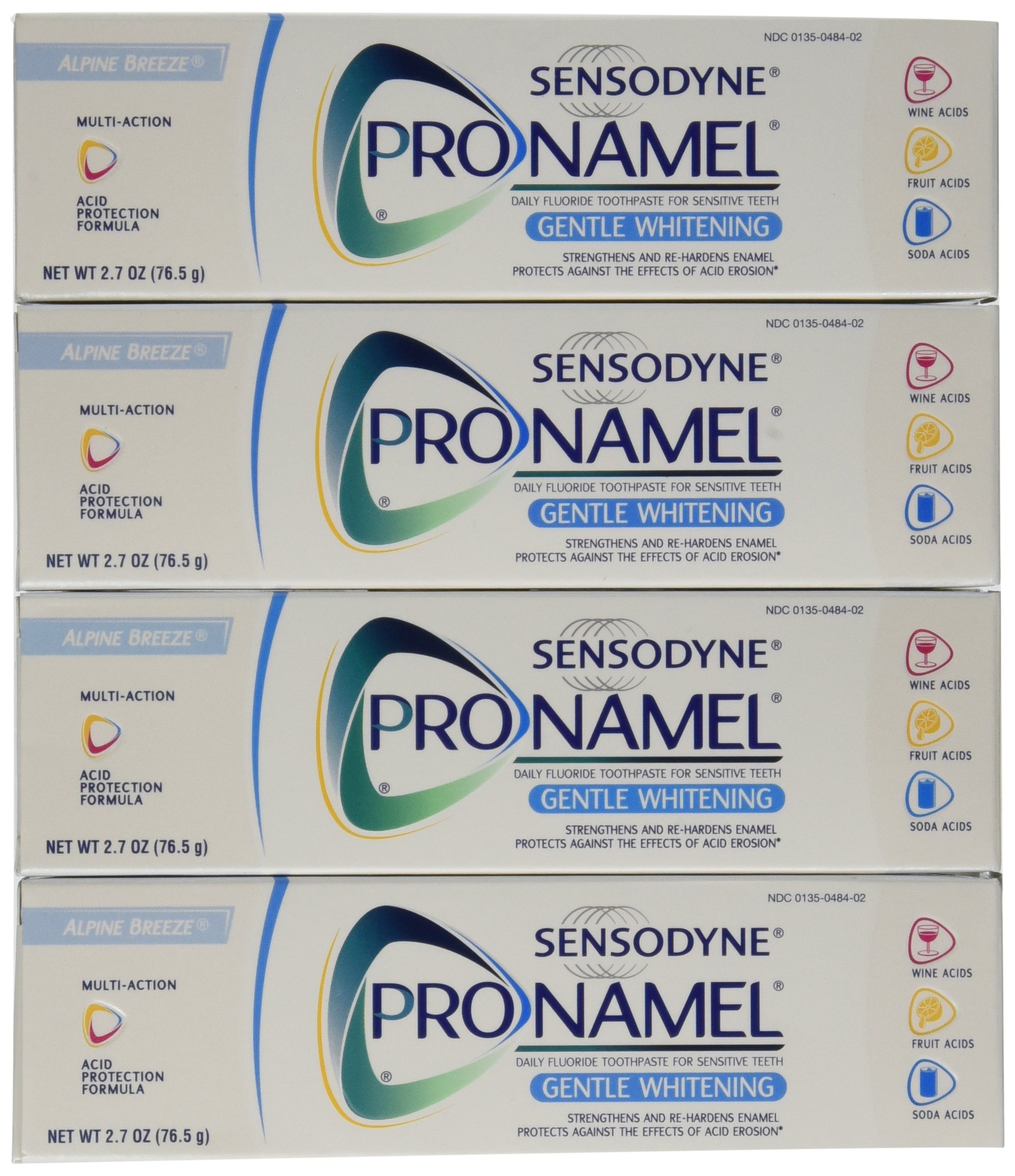 Sensodyne Pronamel Gentle Whitening Toothpaste, 2.7 Oz (Pack of 2)