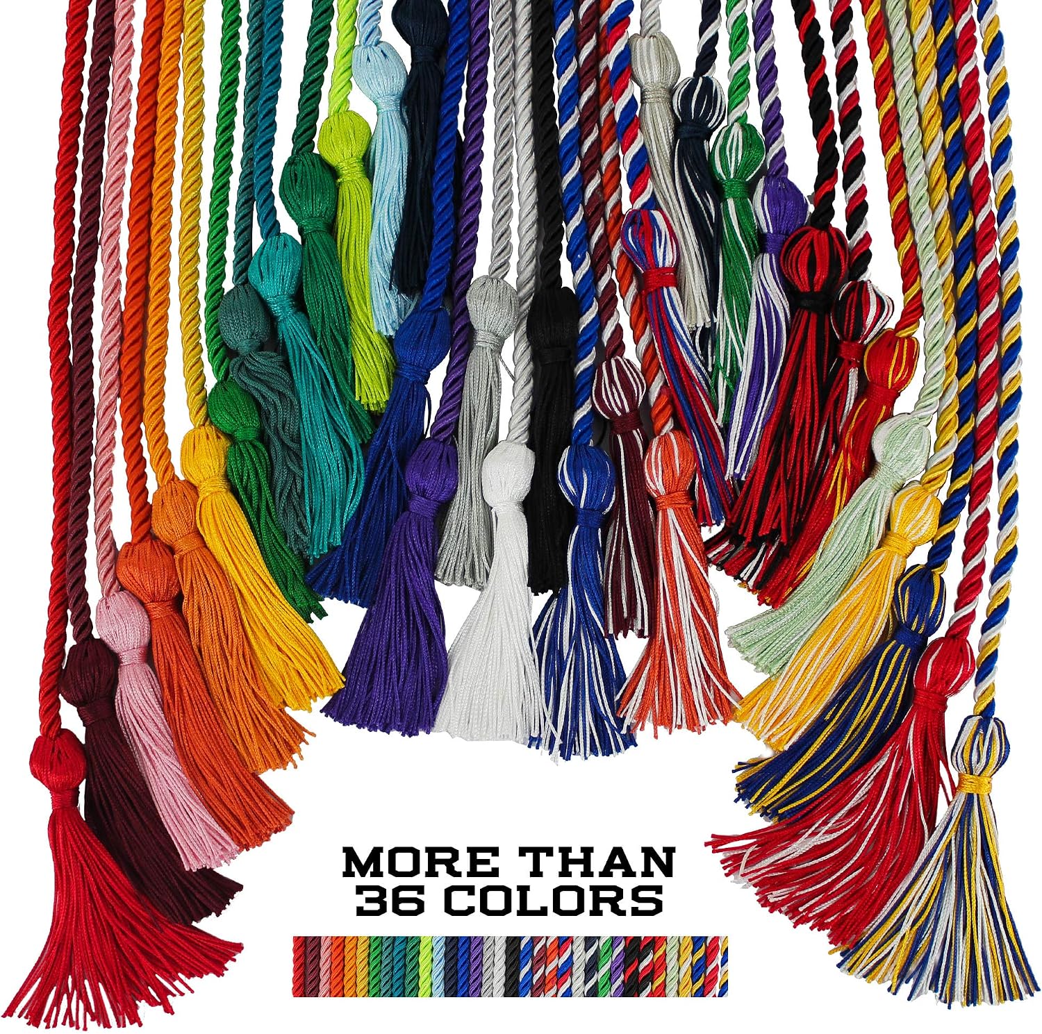 GraduationMall Graduation Honor Cord 68" Forest Green