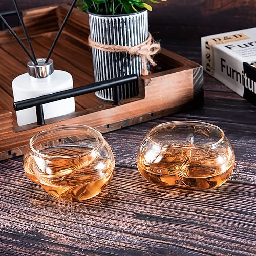 Miniatura 4 de Deez Nuts - Juego de 2 vasos de vino y whisky con texto en inglés "I love Butts, pareja taza, regalo para ella, regalo para él, perfecto para