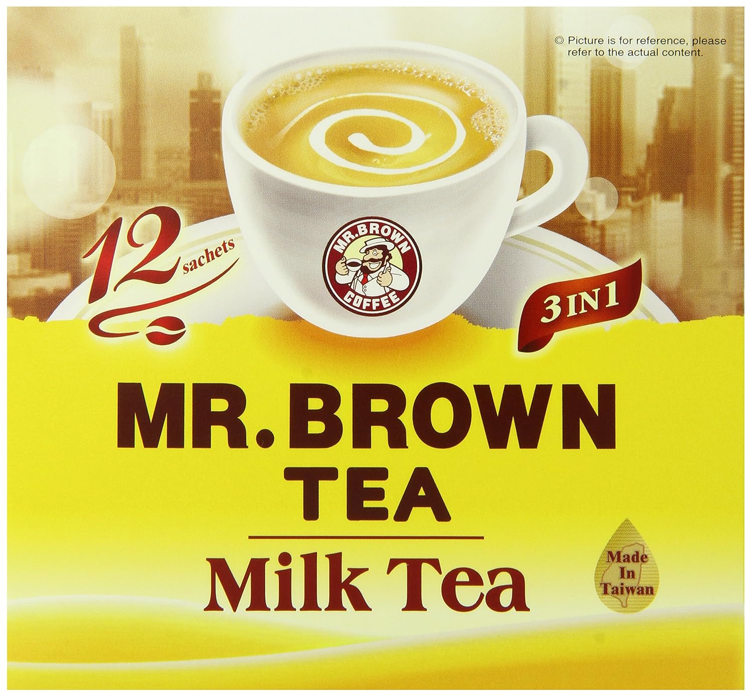 Mr. Brown 3 in 1 Milk Tea, 6.35 Ounce