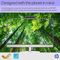 Vista 6 de HP PC de escritorio todo en uno de 23.8 pulgadas, pantalla FHD, Intel Core i5-1334U, 16 GB de RAM, SSD de 512 GB, gráficos Intel UHD, Windows 11