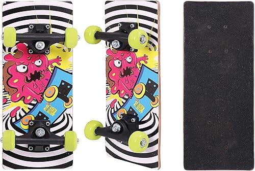 Locker Board Grom Skateboard cabe en mochila y casillero. Tabla pequeña para 4 adultos y niños 4 escuela: tabla Cruiser y patineta para niños, como