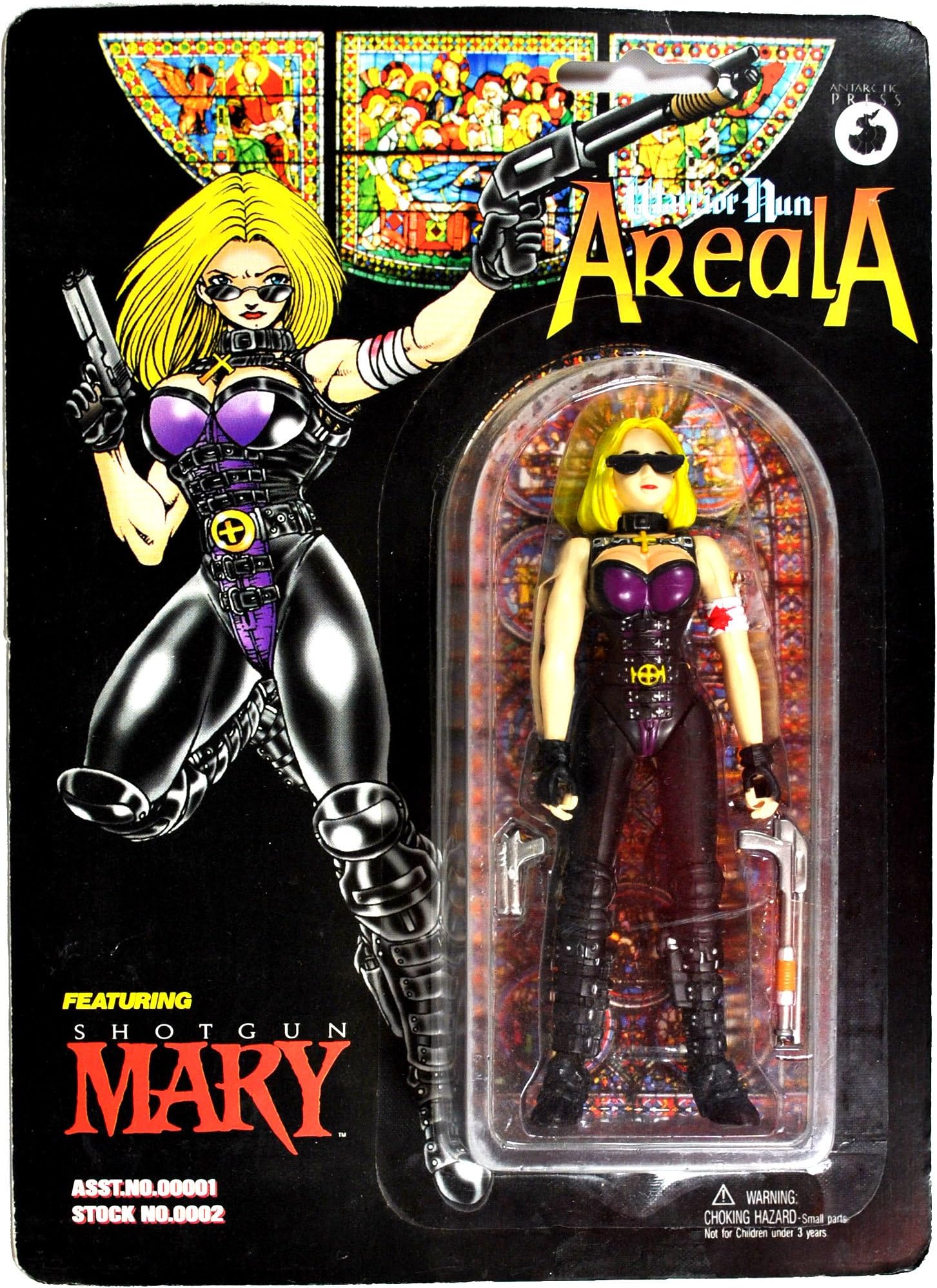 Warrior Nun Areala Shotgun Mary Action Figure