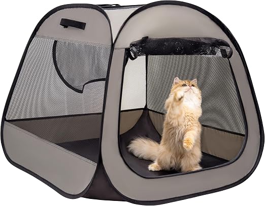 LAFYETTE US based trapezoidal stable indoor outdoor cat tent
