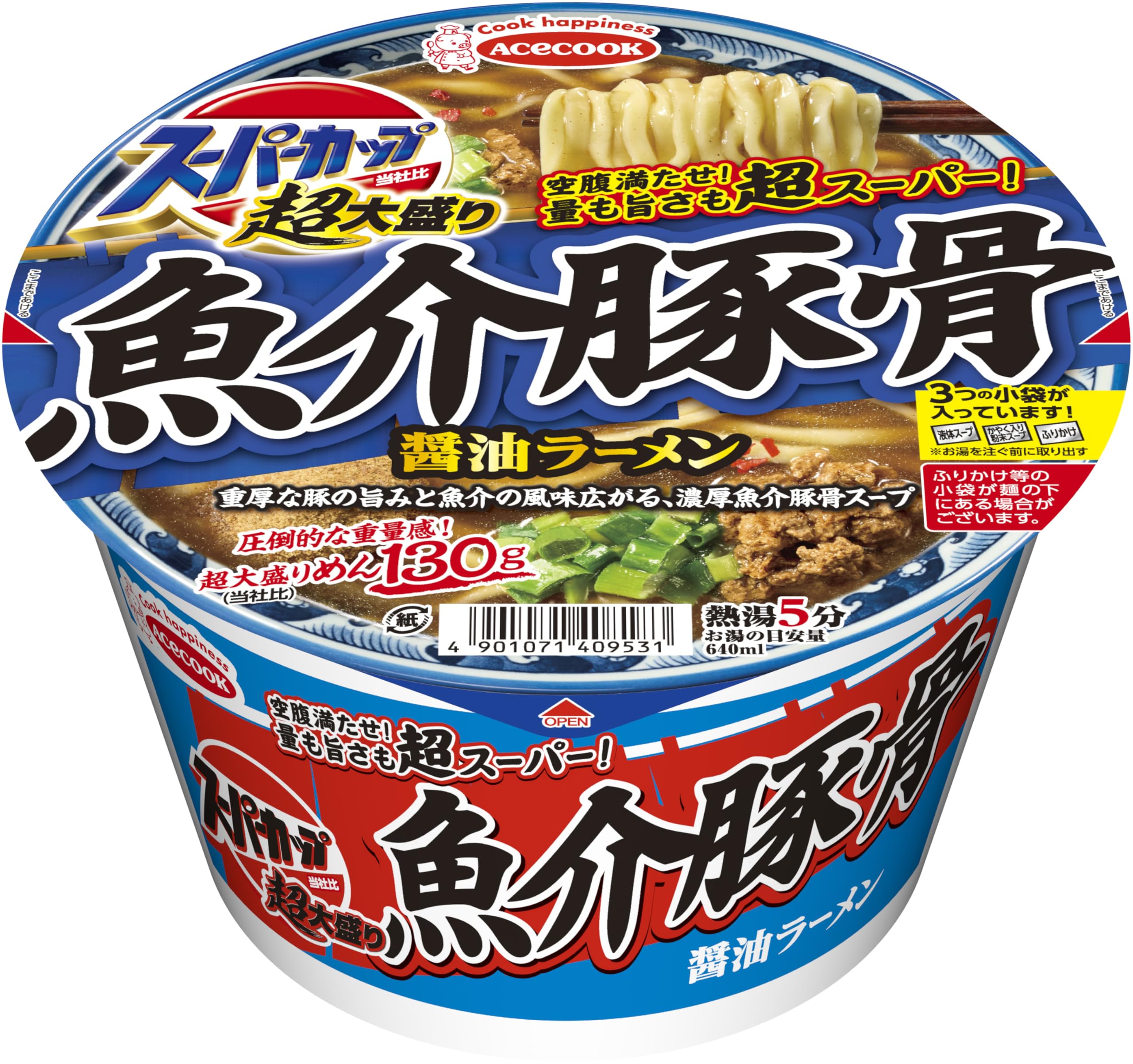 豚骨醤油ラーメン様 CP類 Amazon.co.jp: エースコック スーパーカップ超大盛り 魚介豚骨醤油