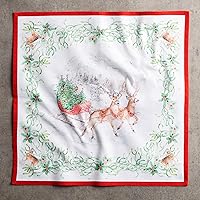 Vista 131 de Maison d' Hermine - Juego de 4 servilletas 100 % de tela de algodón lavable, decorar o regalar, hogar, cocina, comedor, fiestas de cóctel