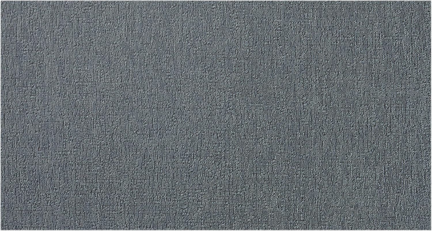 Chilewich Martha by Martha Stewart Heathered Shag Doormat in Sea - 18”x28 - Easy Care Welcome Mat - Premium Indoor/Outdoor Tufted Rug for Entry, Kitchen, Bath, Pool with Weatherproof Backing