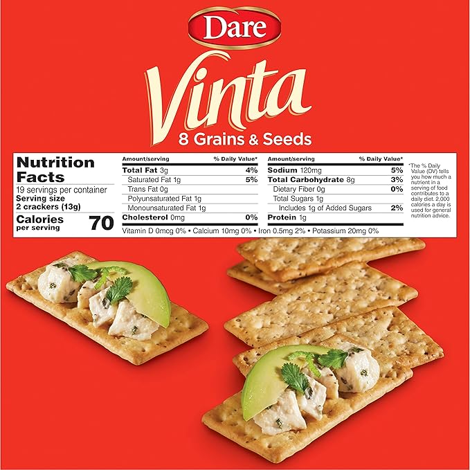 Galletas Crackers Vinta Original, Pack de 12 cajas de 8.8 oz miniatura 5