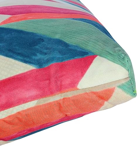 Miniatura 4 de Makimoo Juego de 2 cojines para sillas de comedor al aire libre, cojines de asiento de patio, 38 x 18 x 4.5 pulgadas, para muebles de jardín y patio