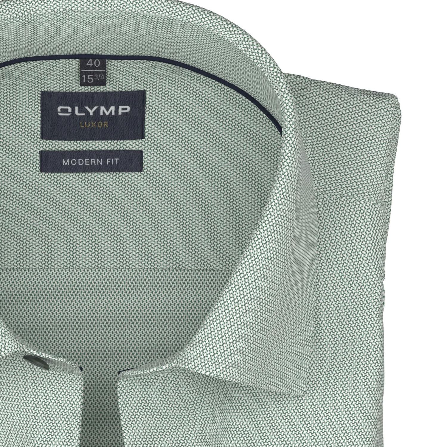 OLYMP Herren Oberhemd Langarm 124614,Einfarbig,470 Modern Fit 26,New Kent