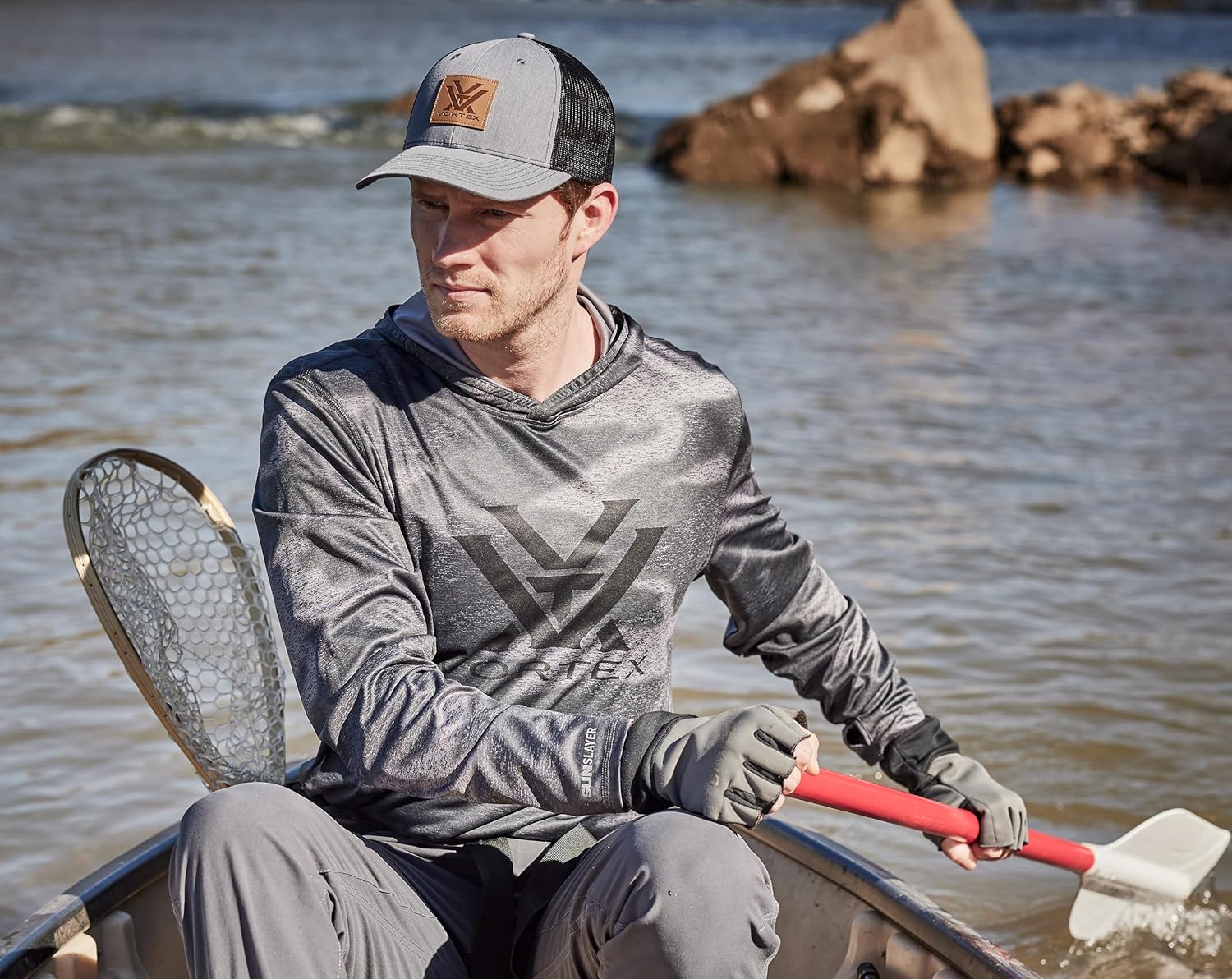 Vortex Men's Sun Slayer Hoodies – UPF 50, Moisture-Wicking, Stretch Fabric - Image 6