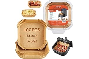 COSORI 5QT Air Fryer Liners: Hassle-Free, Non-Stick Air Frying