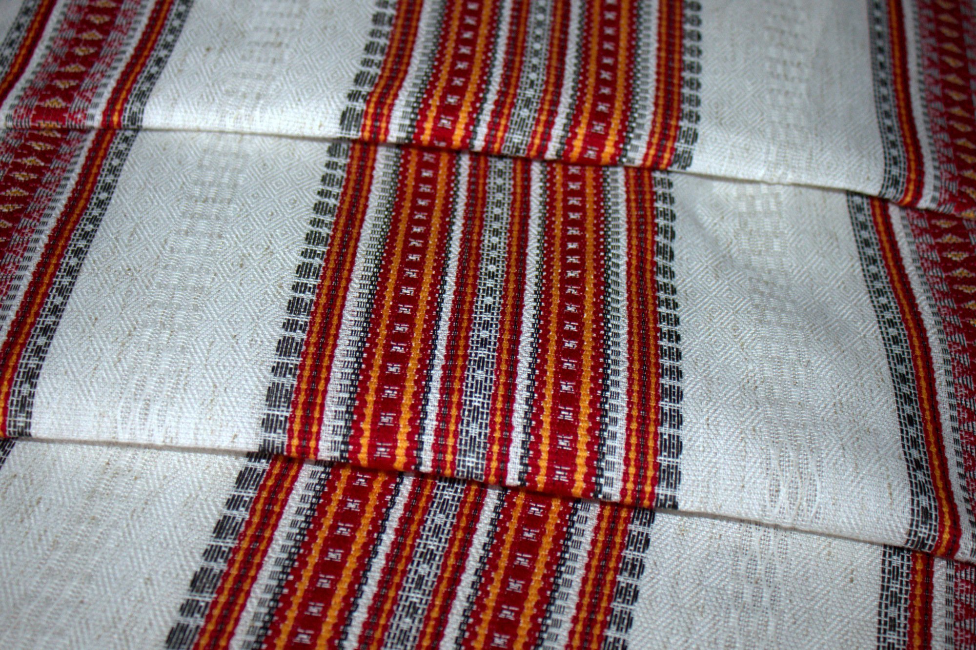 Rushnichok Thanksgiving Day Sale Decorative Ukrainian Ornament Tablecloth Ethnic Gray red Black 150x150 cm / 59